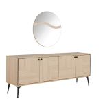 Cross Sideboard & Mirror
