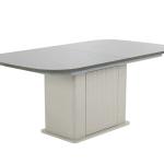 Serra Dining Table (Extendable) + Serra Chair (6268) - Chrome