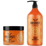 Redist Argan Shampoo 500ml & Hair Care Argan Mask 500ml & Conditioner & Hair Parfume