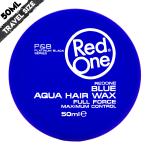 Redone Aqua Hair Wax Blue 50ml | Travel Size | Bubblegum Scent | Strong Holding | Men and Women Hair Wax