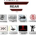 For Vw T-Roc 2017 + Chrome Door Sill Trim Plate Covers Scratch Guard 4 Pcs