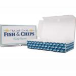 9″ Small Fish & Chips Box x100