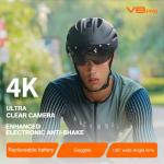 Navio Vision Smart Helmet NVV8-PRO Bicycle – Motorcycle Multifunctional Gps Function With Integrated Camera Blue Toother Helmet Intercom