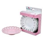 Hanımeli Crystal Tea Plate 6 Pieces