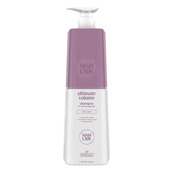 Ultimate Volume Shampoo for Thin Damaged Hair, 503 ml
