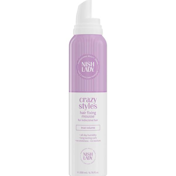 Hair Fixing Mousse for Indecisive Hair, 200 ml