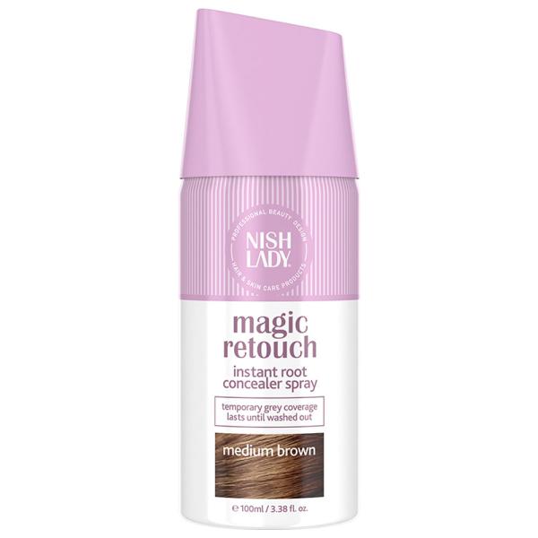 Magic Retouch Sprays,Medium Brown,100 ml