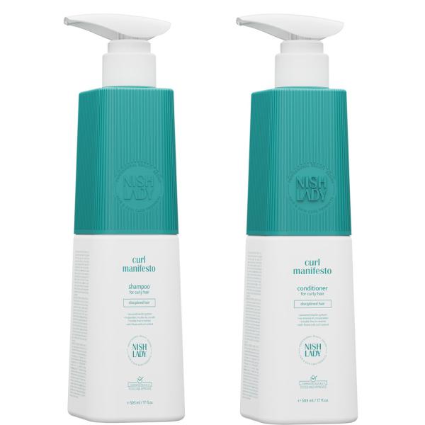 Curl Manifesto Shampoo & Conditioner SET for Curly Hair, 503 ml (each)