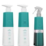 Curl Manifesto SET for Curly Hair contains; Shampoo & Conditioner & Bi-Phase Conditioner