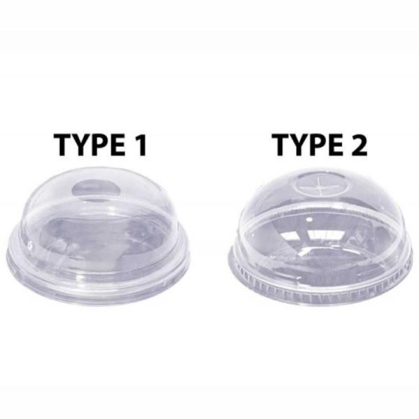 16/12oz Smoothie Milkshake Lids x1000