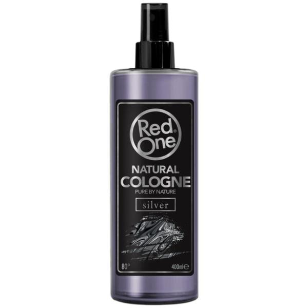 RedOne Aftershave Natural Cologne Series All Skin Essential | Silver 80° 400ml