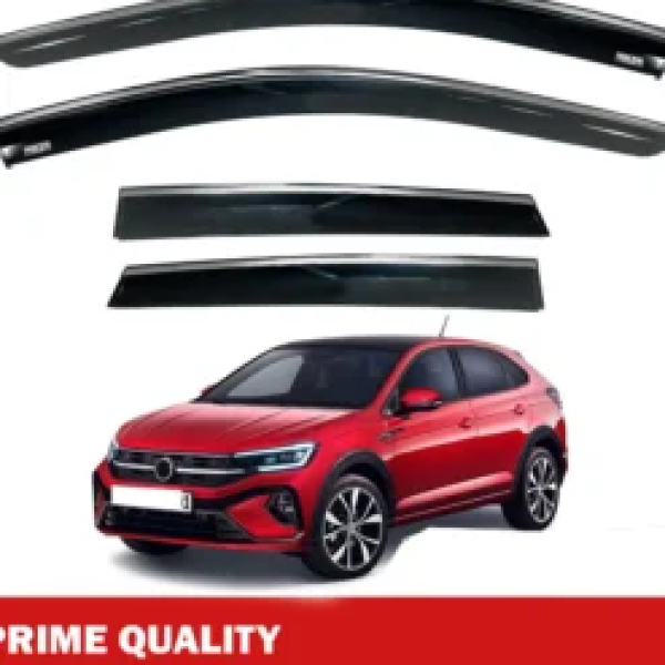 Chrome Car Wind Deflector Set for Vw Taigo 2021 Onwards – Rain Guard 4 pcs