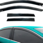 Chrome Car Wind Deflector Set for Vw Taigo 2021 Onwards – Rain Guard 4 pcs