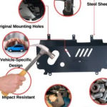 Steel Under Engine Cover for Peugeot 208 2020-2024: Skid Plate Undertray