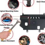 Steel Under Engine Cover for Citroen C4 Picasso 2006-2013: Skid Plate Undertray