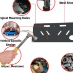 Steel Under Engine Cover for Citroen C2 2002-2009: Skid Plate Undertray