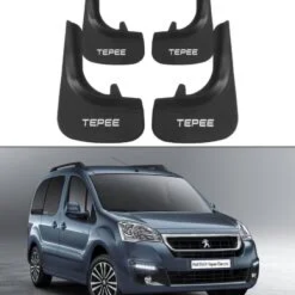 Car Mud Flaps Kit For Peugeot Tepee Rubber Splash Guards 4 PCS