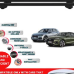 Car Roof Bars, Compatible with Audi Q5 Mk2 2017-2023
