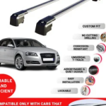 Axenture Lockable Roof Bars For Audi A3 Sportback (8P) 2004-2012