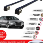 Axenture Lockable Roof Bars For Audi A4 Avant (B8) 2008-2015