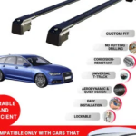 Axenture Lockable Roof Bars For Audi A6 Avant (C7) 2011-2018