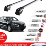 Axenture Lockable Roof Bars For Audi Q5 (8R) 2009-2017