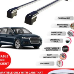 Axenture Lockable Roof Bars For Audi Q7 (4M) 2016-Onwards