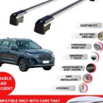 Axenture Lockable Roof Bars For Chery Tiggo 7 Pro 2020-Onwards