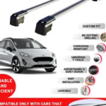 Axenture Lockable Roof Bars For Ford Fiesta Active 2018-Onwards