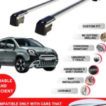 Axenture Lockable Roof Bars For Fiat Panda Cross 2011-Onwards