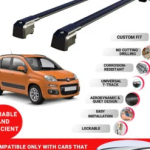 Axenture Lockable Roof Bars For Fiat Panda (319) 2012-2022