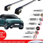 Axenture Lockable Roof Bars For Hyundai Bayon 2021-Onwards