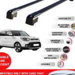 Axenture Lockable Roof Bars For Kia Soul (PS) 2014-2019