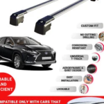 Axenture Lockable Roof Bars For Lexus RXL (Al20) 2018-2022