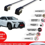 Axenture Lockable Roof Bars For Lexus UX (Za10) 2019-Onwards