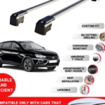 Axenture Lockable Roof Bars For Lada Vesta SW 2017-2024