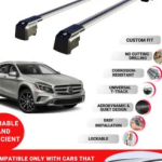 Axenture Lockable Roof Bars For Mercedes-Benz GLA-Class (X156) 2014-2019