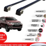 Axenture Lockable Roof Bars For Mitsubishi Pajero Sport (MK3) 2016-2022