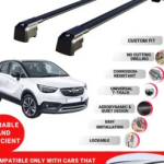 Axenture Lockable Roof Bars For Opel Crossland X 2017-2020