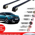 Axenture Lockable Roof Bars For Peugeot 5008 (T87) 2017-Onwards