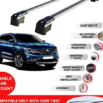 Axenture Lockable Roof Bars For Renault Koleos 2017-Onwards