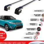 Axenture Lockable Roof Bars For Suzuki Escudo (LY) 2015-Onwards