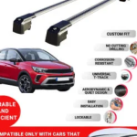Axenture Lockable Roof Bars For Vauxhall Crossland 2020-Onwards