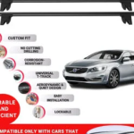 Premium Roof Bars for Volvo V60 Sw Estate 2010-2018