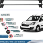 Car Roof Rack Cross Bars for Citroen Berlingo 2008-2018 Kayak Roof Rack 4 Pcs Grey