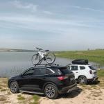 Universal lockable car bike rack Roof-Mounted Bike Carrier for 1 Bicycle silver