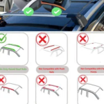 Axenture Lockable Roof Bars fit Raised Rails For Hyundai Tucson (LM) 2010-2015