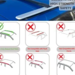 Roof Rack Cross Bars for Opel Combo E Panelvan 2019-2023
