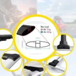 Roof Rack Cross Bars for Vw Caddy 2016-2019