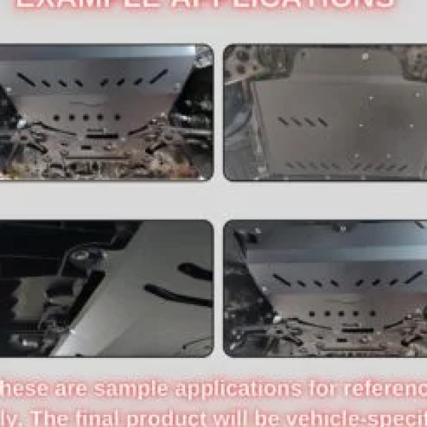 Steel Under Engine Cover for Toyota Proace City 2020-2024: Skid Plate Undertray